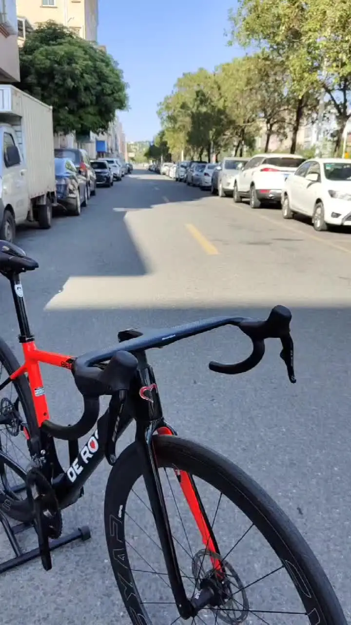 Rpantahi-超軽量28.6mmカーボンファイバー自転車ハンドルバー,一体型