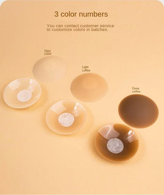 Copricapezzoli In Silicone 8 Paia - Invisibili E Riutilizzabili, Con Scatola Da Viaggio - Foto 6