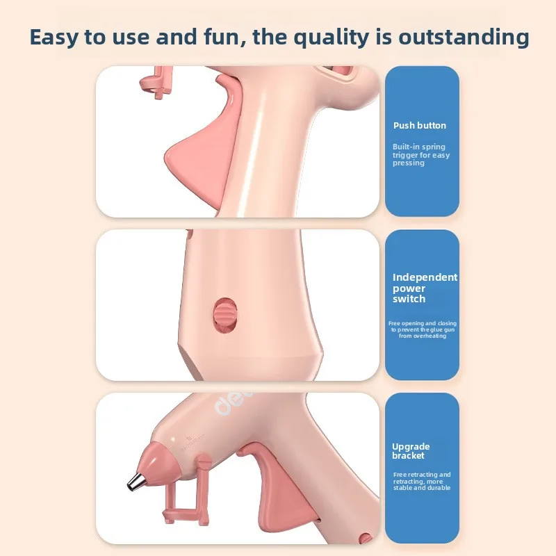 Deli Kids Glue Gun 4