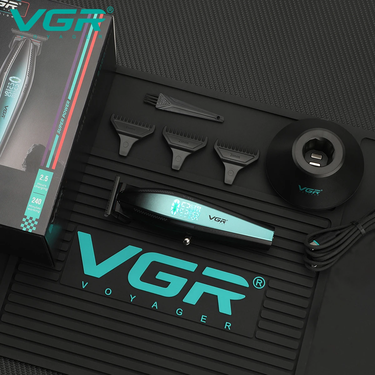 VGR ماكينة حلاقة الشعر رجال ماكينة حلاقة الشعر ماك...