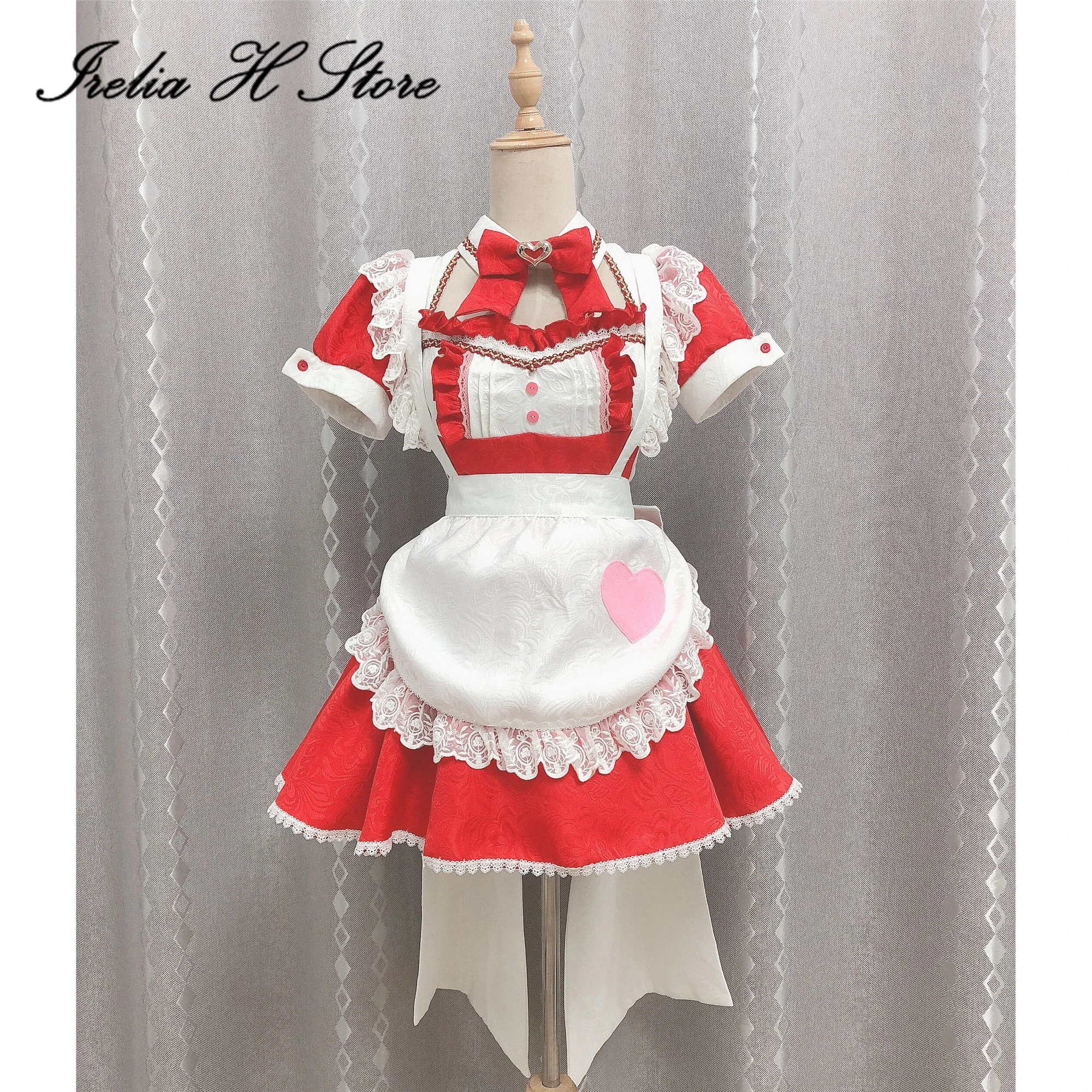 Irelia H Store Sword Art Online Maid Asuna Yuuki maid dress Cosplay costume custom made