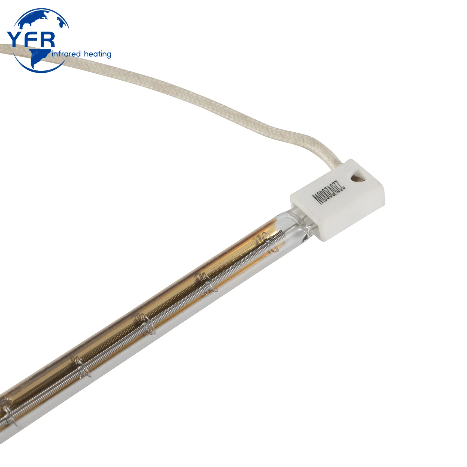 Length Infrared Heating Lamp for Automotive Parts &ndash; 1000W, 230V