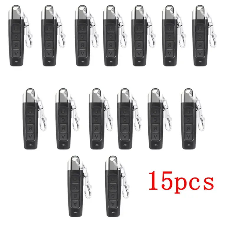 1-50PCS 433mhz Remote Control Duplicator Universal Remote key Copy Clone Replacement Garage Door Keychain RF 433Mhz Transmitter - Image 14