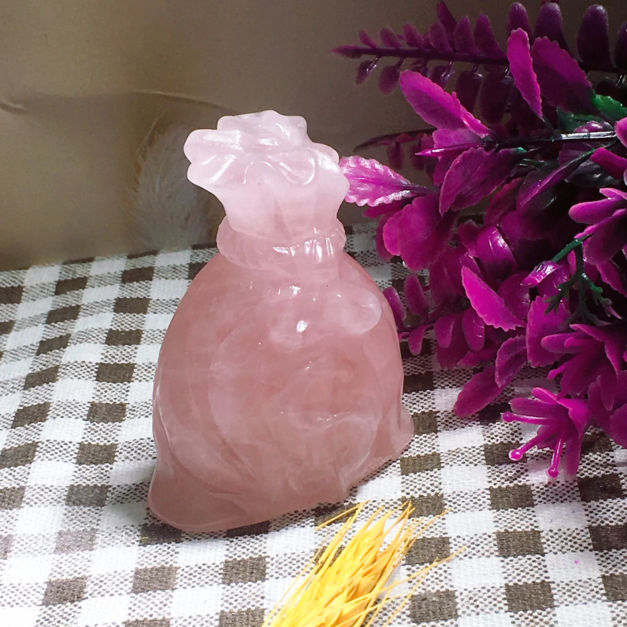 Rose Quartz Purse 2539