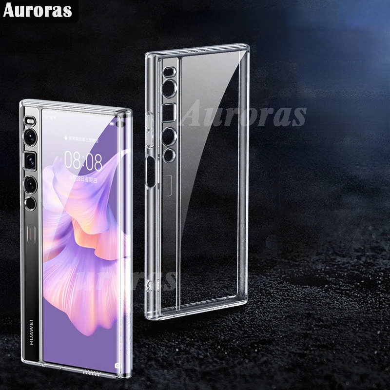 Aurora Caso Per Huawei Mate Xs 2 Trasparente Antiurto Copertura Rigida Del Telefono Per Huawei Mate Xs2 Caso