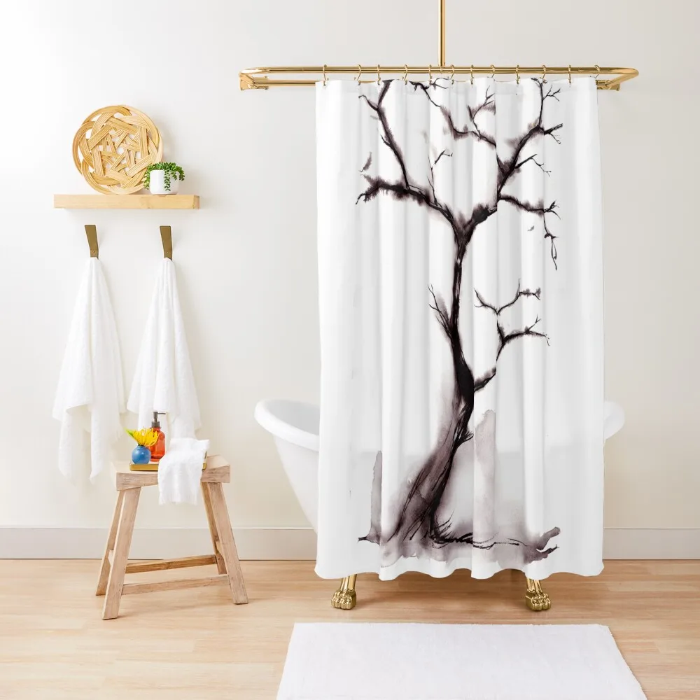 

Tree Shower Curtain Funny Shower Waterproof Shower In The Bathroom Curtain