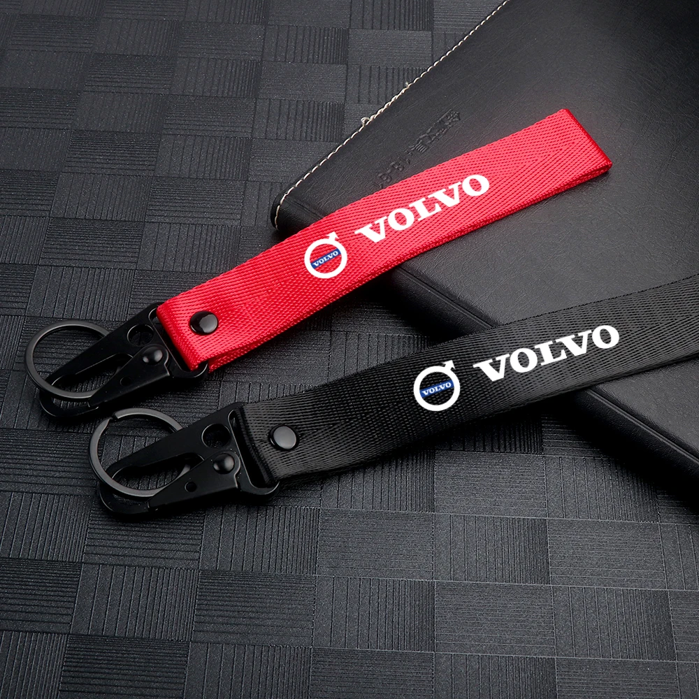 1pc 여성을위한 개인화 된 자동차 로고 열쇠 고리 편지 볼보 RDESIGN XC60 XC90 S60 S80 S60L V40 V60 AWD V90 남성 쥬얼리 선물
