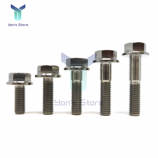 Tornillos De Titanio M8x25mm Allen DIN912