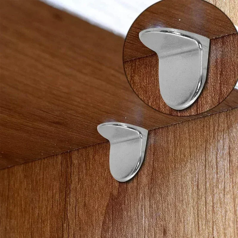 L Shaped Fixed Brackets for Shelf and Wardrobe