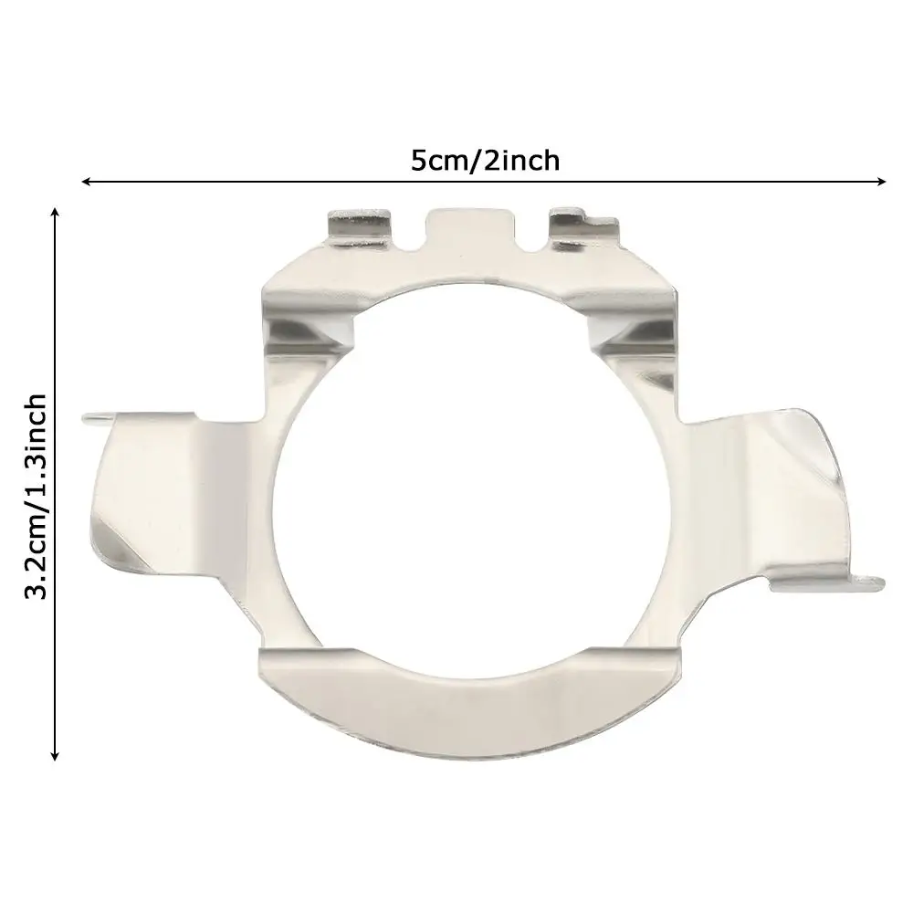 2Pcs/Set H7 LED Holder Headlight Base Headlamp Retainer Bulb Socket Mount Stand Adapter Deck Universal Car Auto Accessory headlight holder led lamp bulb base light holder lamp holder light bulb socket