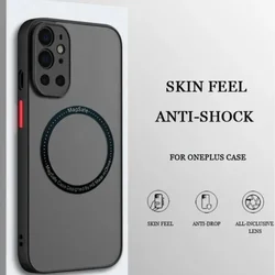 Luxe Matte Duidelijke MagSafe-Compatibele Schokbestendige Draadloze Oplaadcase