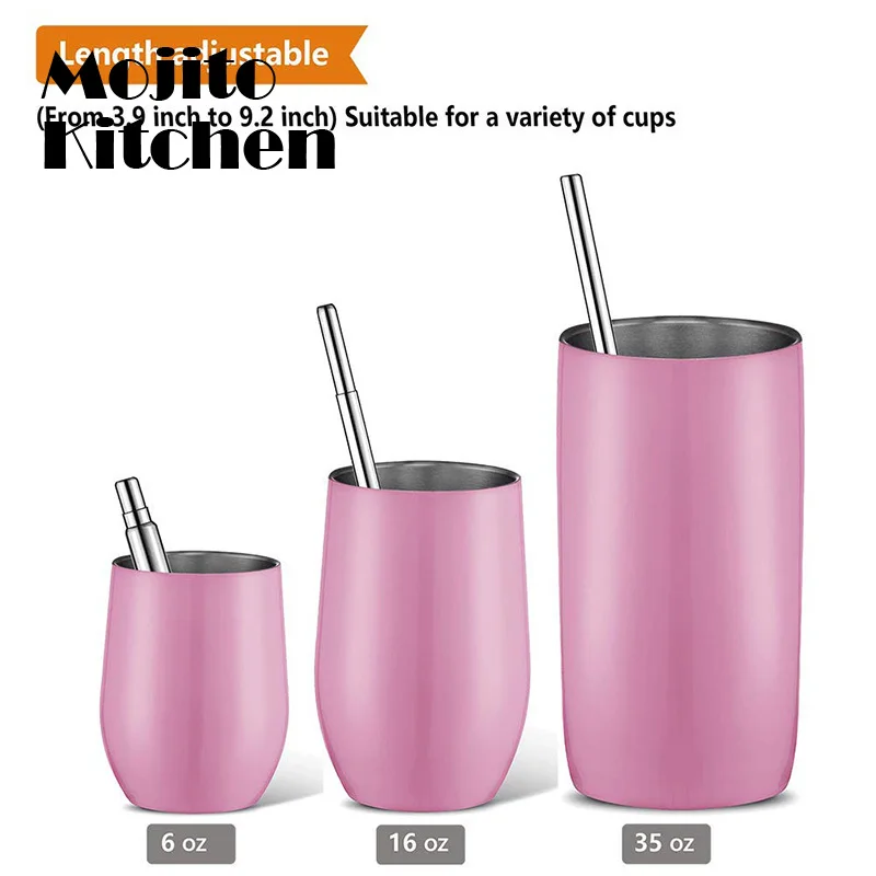 Рисунок 3 - Многоразовые соломинки из нержавеющей