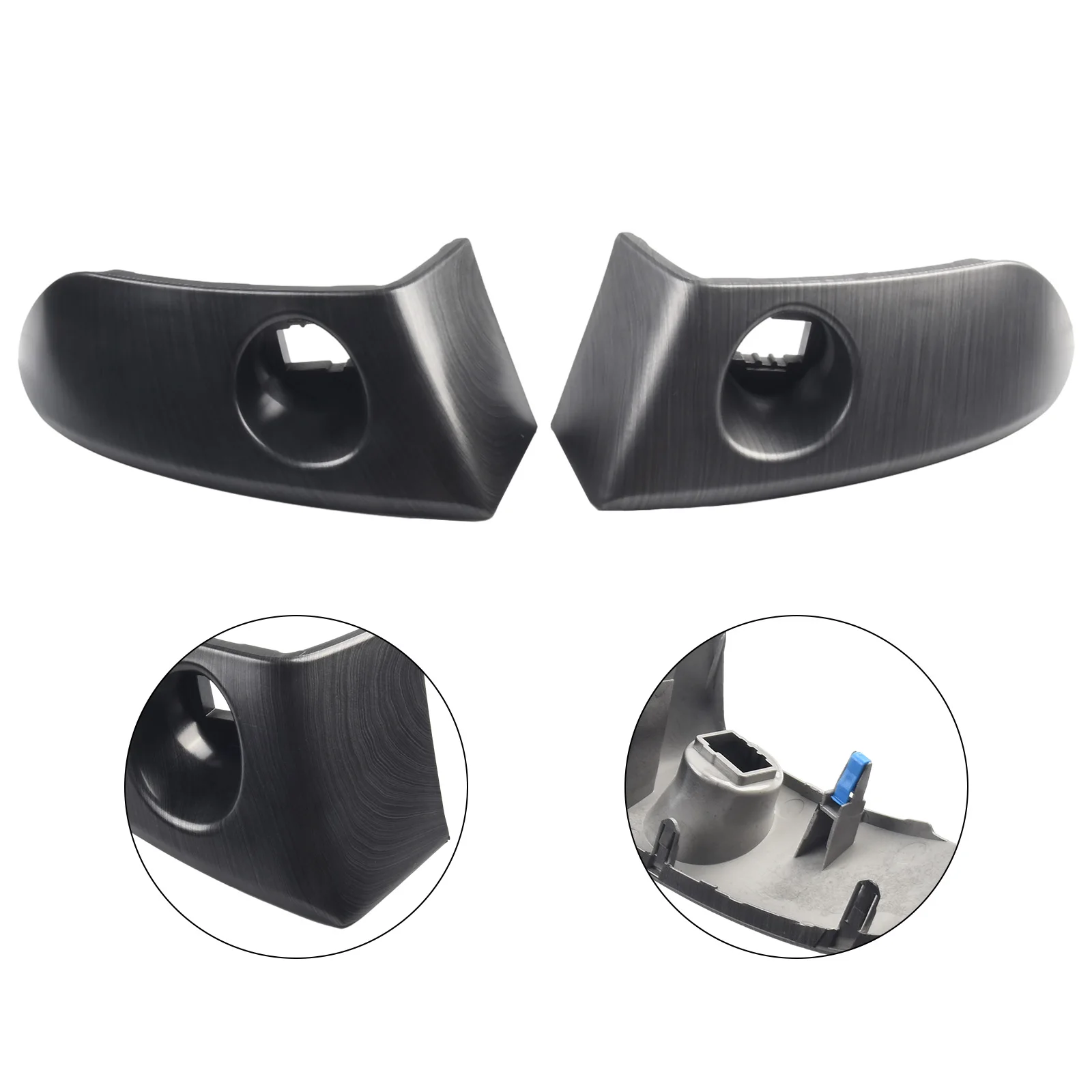 

2PCS Car Center Instrument Cluster Finish Panel Trim 55412-42060-B0 55413-42070-B0 Fits For Toyota For Rav4 2006-2012