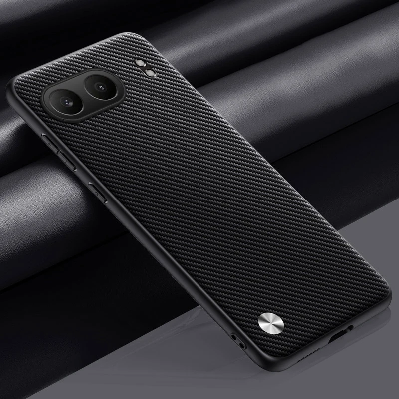 EUCAGR Luxury Ultrathin PU Leather Shockproof Soft Back Phone Case - Plain Skin Design