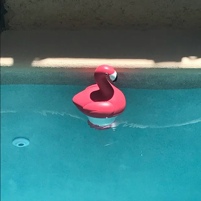 Úszómedence Állati Úszó Klór Adagoló Szép Kacsa Diffúzor Medence Tisztító Készletek Kiegészítők - Image 5