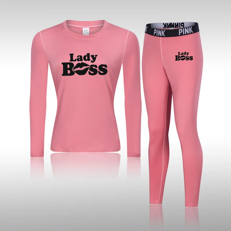 Female Warm Thermal Underwear Winter Thermo Clothing Set Underwear Warm Suit For Women Clothing Yoga Sportswear