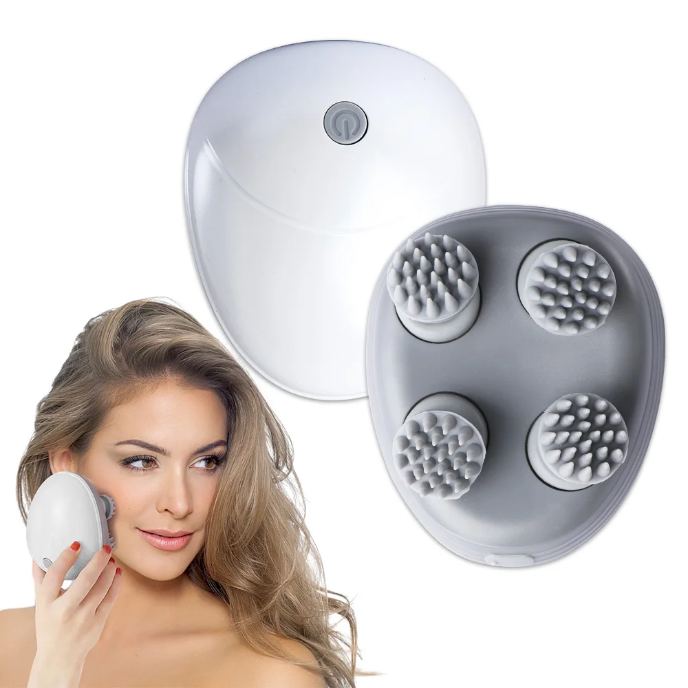 

3D Electric Head Massager Wireless Scalp Massage Promote Hair Growth Body Mussule Deep Tissue Kneading Vibration massager