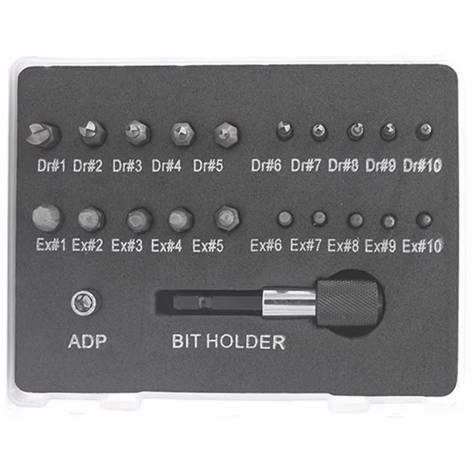 Estrattore Bulloni Rotti Rimuovi Viti Danneggiato - Foto 3