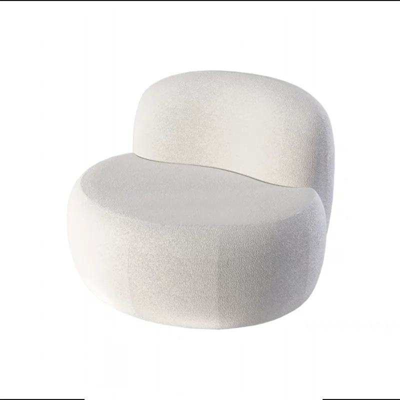 

YY Nordic Modern Minimalist Curved Fabric Sofa Affordable Luxury Fashion