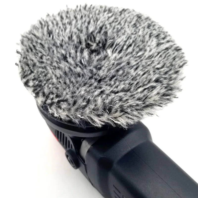 Wool Polishing Pad AUTOBRIGHT DA Machine 5" Car Washing Accessories Detailing Tray Clean Gadgets For Car Polisher
