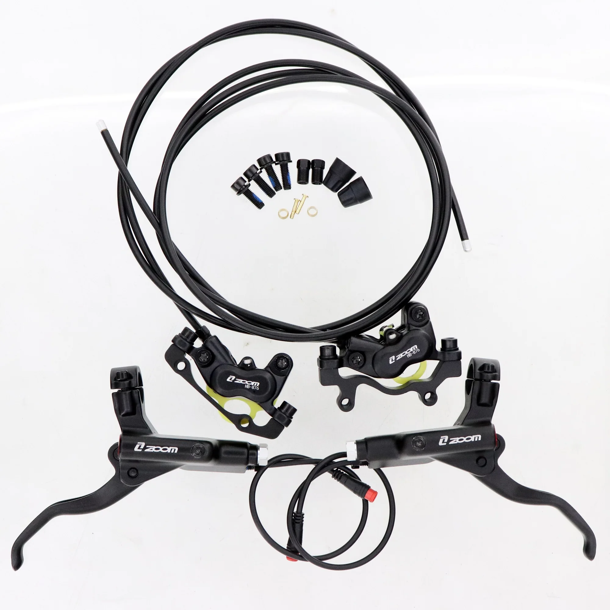 E-Bike 4-Piston Hydraulic Disc Brake Set Electric Scooter Folding