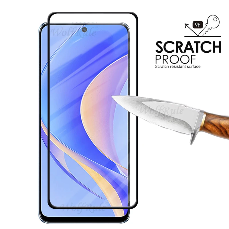 Premium 4-in-1 Tempered Glass Screen and Lens Protector 9H Hardness