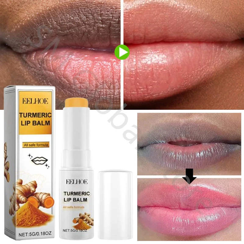 Lip balm Remove Dark Lip Balm Lightening Melanin Mask Gloss Oil Exfoliating Clean Moisturizer Korean Care Products Makeup Beauty Health