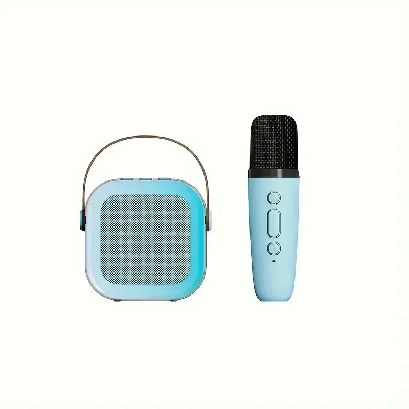 Système De Karaoké Portable étanche IPX5 Avec 2 Micros Sans Fil, 60W, Batterie Longue Durée, Lumière DJ, Connexions Multiples