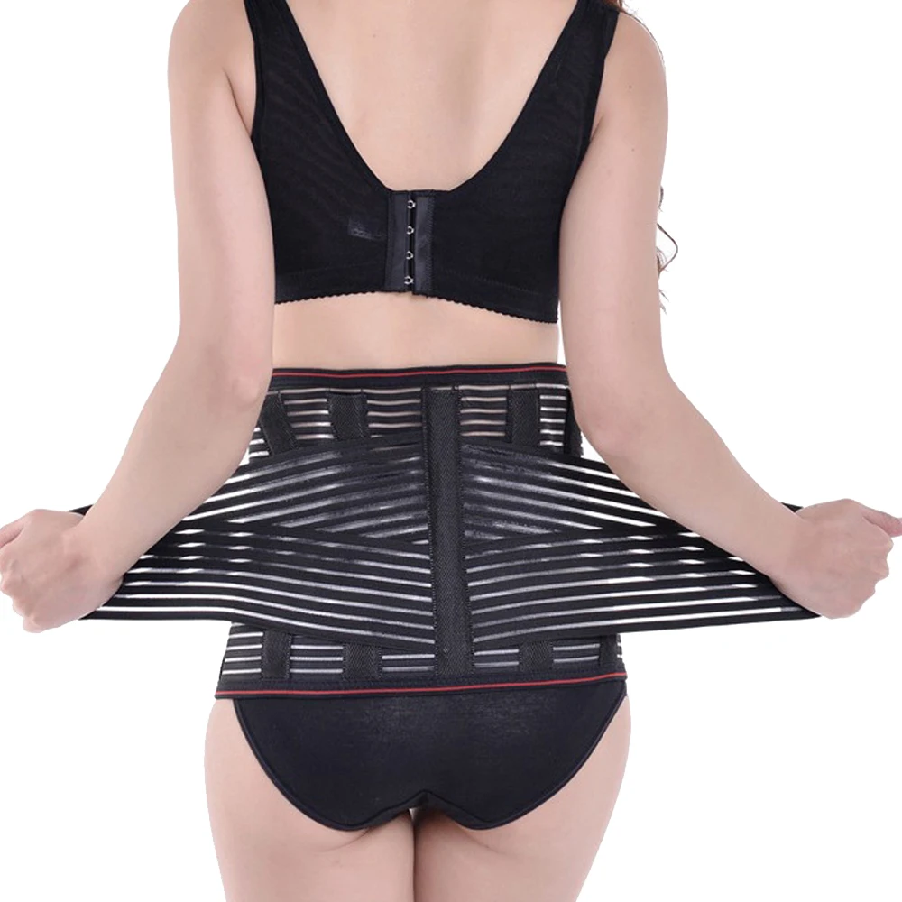 

5XL Lumbar Support Waist Belt Health Therapy Breathable Back Brace Spine Support Corset Disc Herniation Pain Relief Men Women