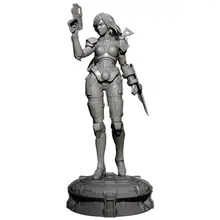 

1/24 Resin model kits DIY figure beauty self-assembled TD-2990