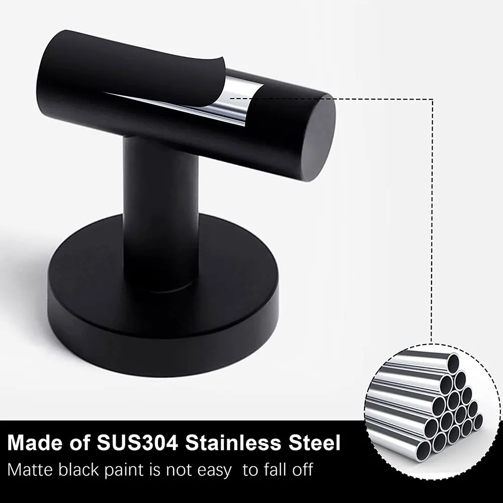 Stainless Steel Wall Mounted Towel Hook Coat Hanger