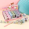 6/24pcs Genuine Edition Sanrio Stickers Paper Tape Hand Accounting Materials Decorative Diy Stickers Kuromi Sticker Wholesale 2