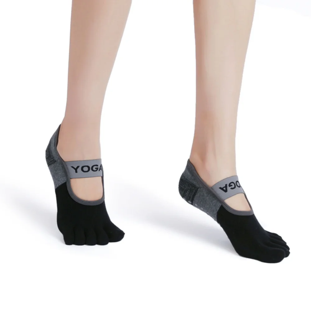 

Женские носки для йоги высокого качества, Нескользящие Дышащие носки для йоги с открытой спиной, женские спортивные носки для балета, танца, фитнеса, тренажерного зала
