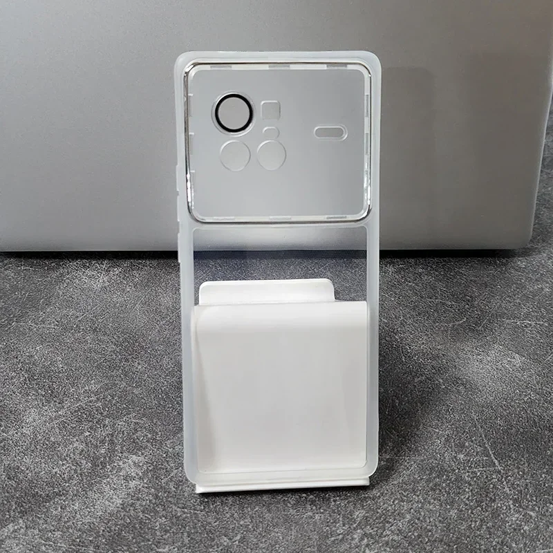 Wuzixi Cover per Vivo X80 PRO,Supporto Girevole a 360 °,Morbido