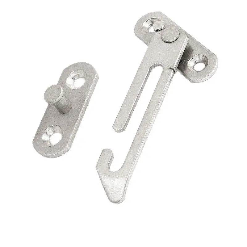 Window Limiter Aluminum Alloy Flat Door 304 Stainless Steel Wind-Propped Micro-Ventilated Child Lock