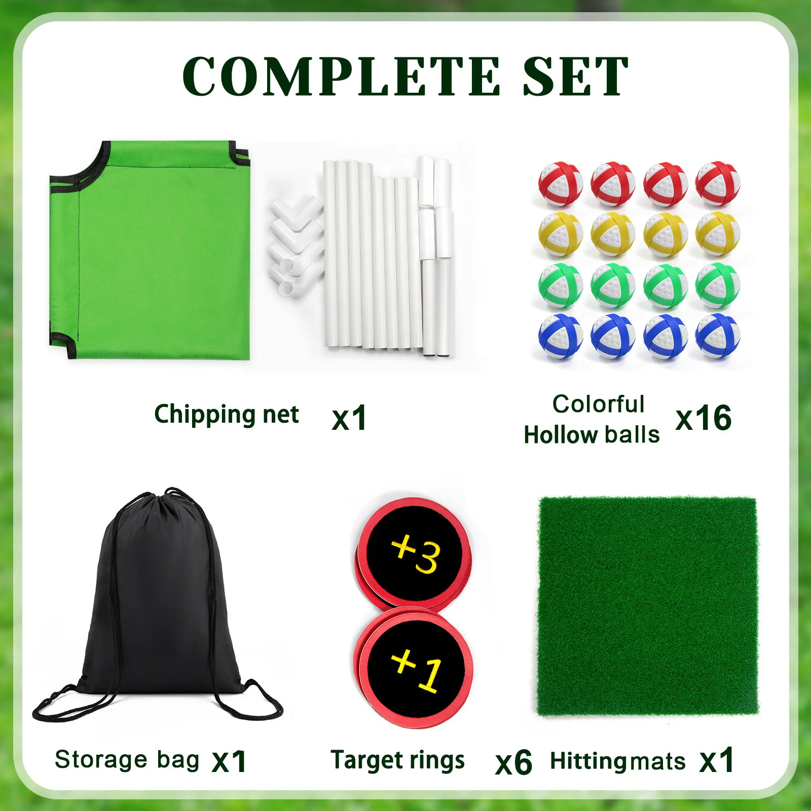 Golf Chipping Net Fun Yard Games Backyard Games For Young Adults Fathers And Golfers Easy Assembly Casual Home Golf Games 6