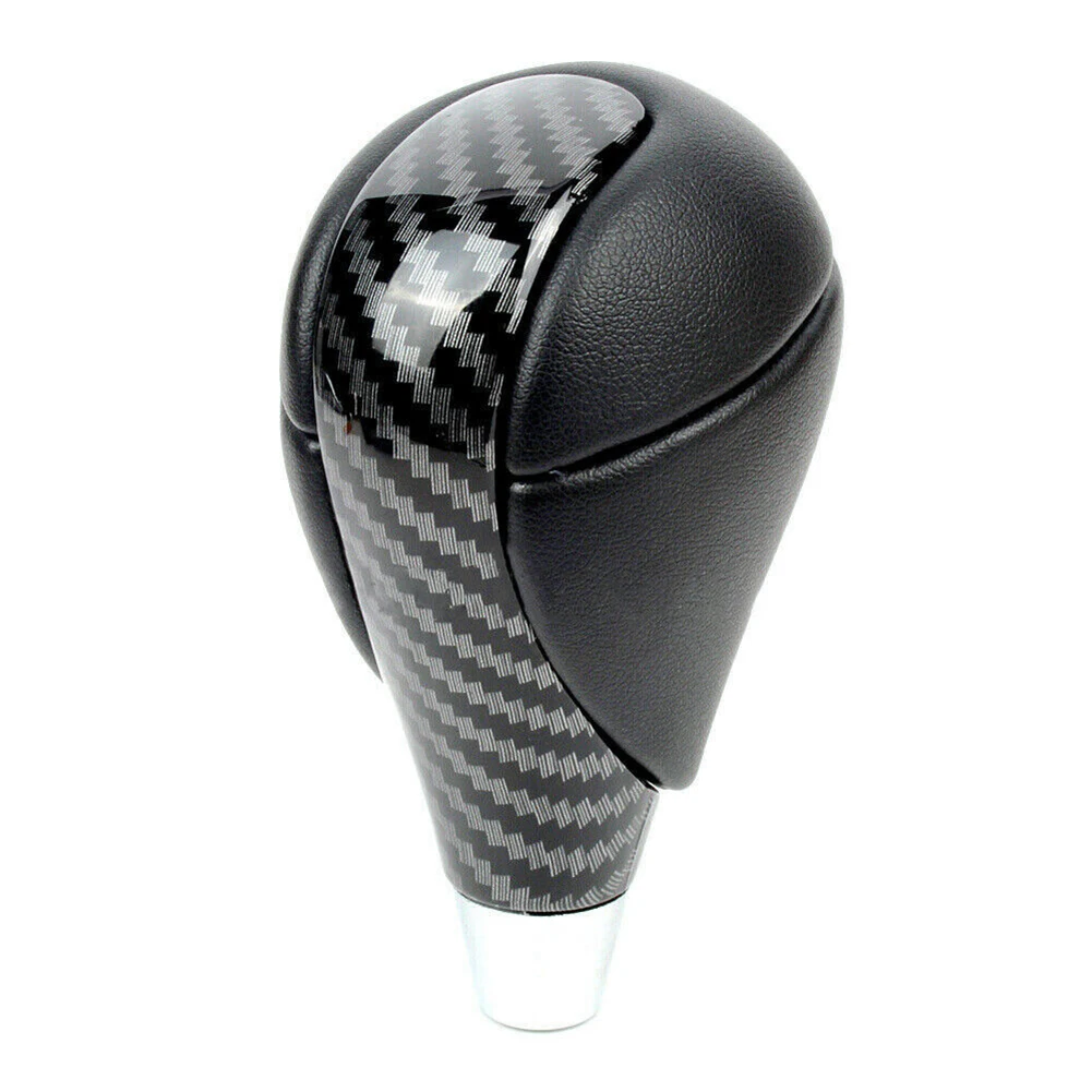 Carbon Fiber Leather Automatic Gear Stick Shift Knob For Lexus IS250