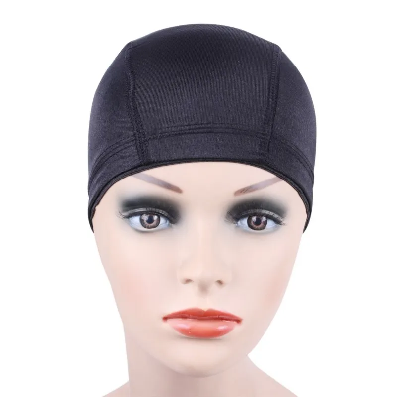Elastic Mesh Wig Caps For DIY Wigs Soft Breathable Durable Anti-Slip Spandex Dome Sew-In Weaving Wig Cap 1/3PC s