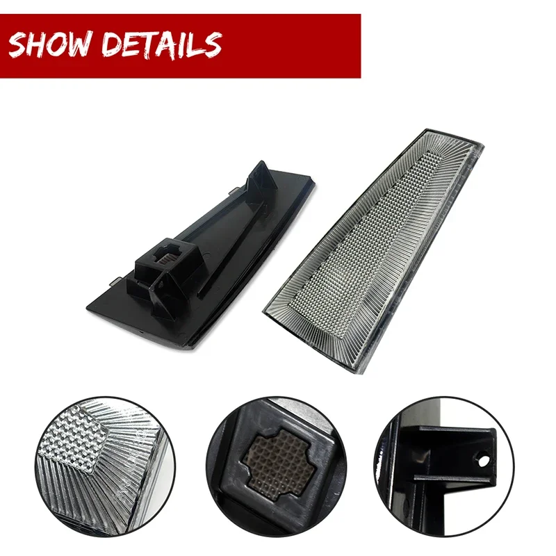 GaweGuru Luz De Señal Izquierda Derecha Marcador De Luz De Esquina De Estacionamiento Para Saturno Para Aura Green Line 2007-2008 Y XE/XR 2007-2009