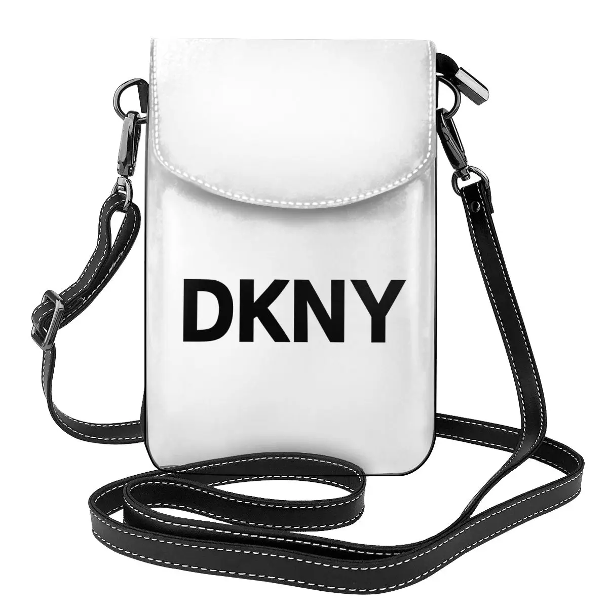 

DNKYS Word Shoulder Bag Fashion Aesthetic Leather Streetwear Mobile Phone Bag Student Bulk Bags