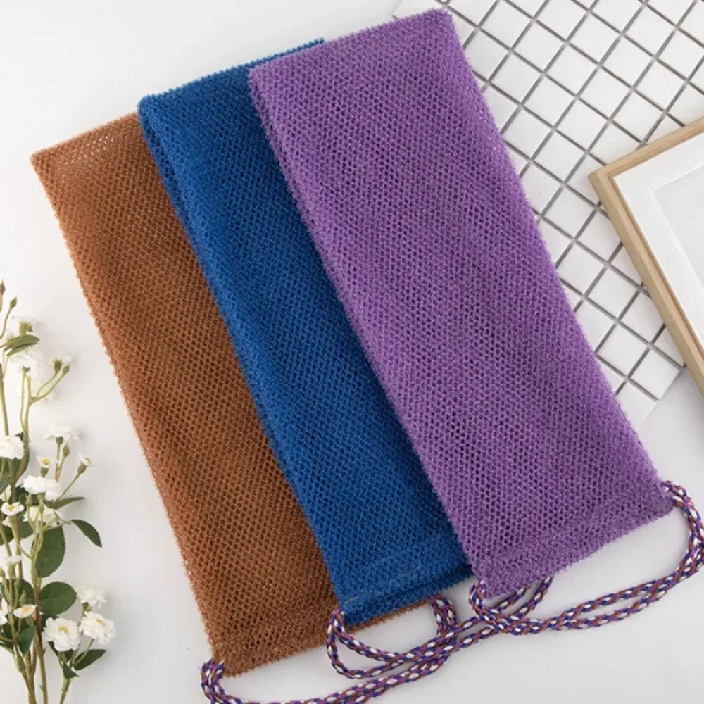 African Net Sponge 75cm African Exfoliating Body Net Scrubbing Wash Washcloth Long Bathing Sponge Shower 1Pcs