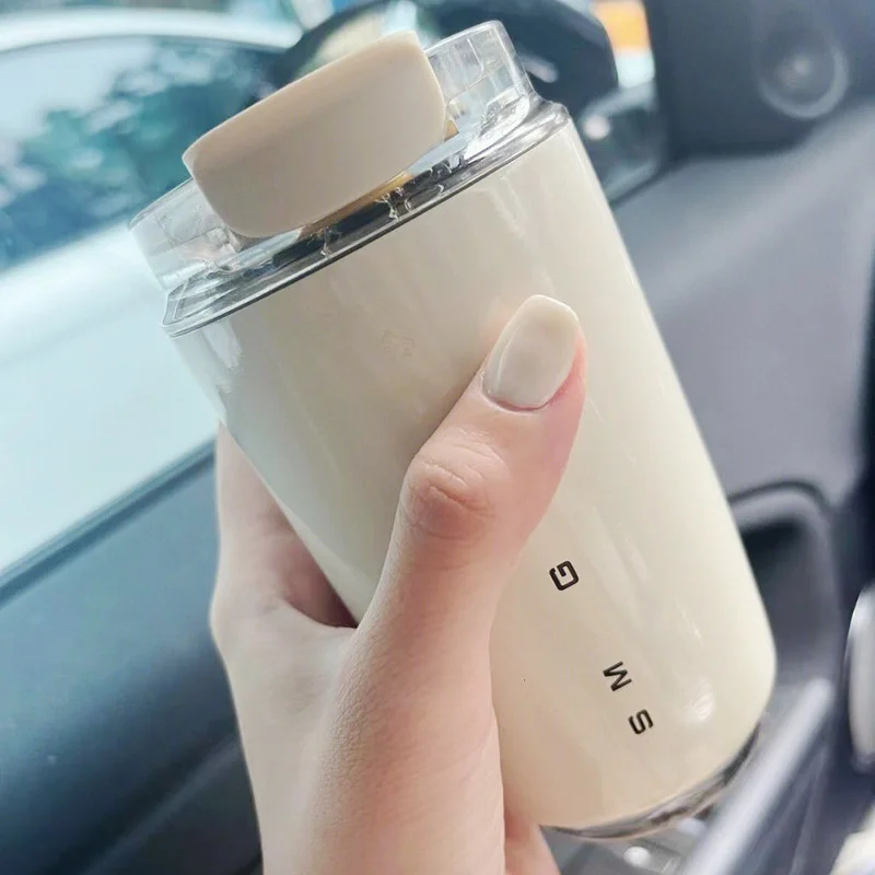 

Thermal Mug Insulated Water Bottles Coffee Cup Car Travel Mugs Portable Stainless Steel Vacuum Leak Proof Coffee Thermos