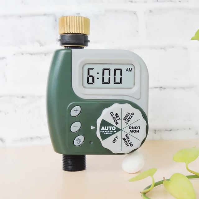 Kerti Víz Időzítők Automatikus Öntözési Otthoni Időzítővezérlő Rendszer Lejátszás Öntöző - Image 6