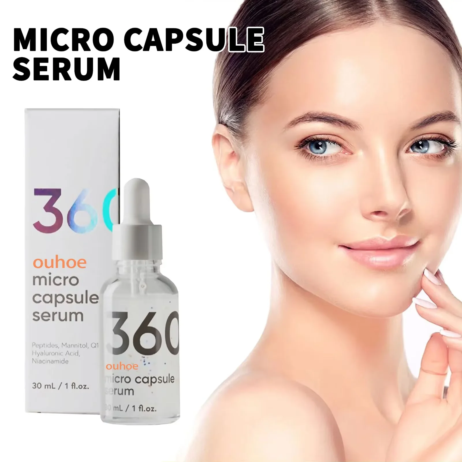 Anti Wrinkle Face Serum Hyaluronic Acid Anti Aging Shrink Pore Lifting Firming Wh-itening Sp-ots Moisturizing Skin Care Products 6