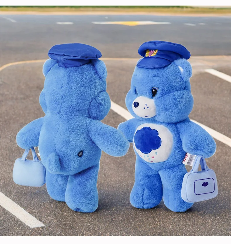 Miniso Cute Rainbow Bear Plush Toys Lovely Cartoon Care Bears Stuffed Dolls Homdecor Sleeping Teddy Bear Plush Pillows Girl Gift 2