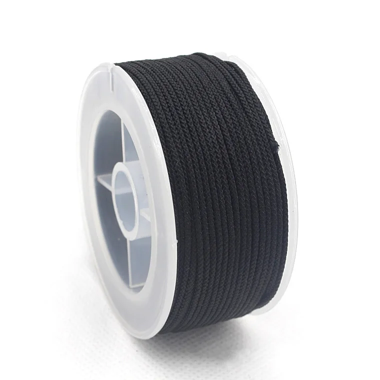 1/1,2/1,5/1,8/2/3mm Nylon Schnur Chinesischen Knoten Halskette Armband Handgemachte Perlen faden Für DIY Schmuck Zubehör Machen String – Detail 6