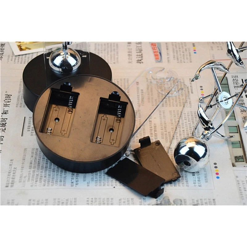

High-End Double Swinging Pendulum Balls Science Educational Gift and Home Decorations