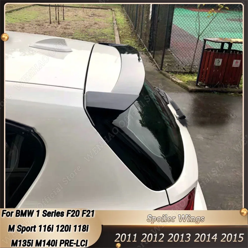 

Для BMW 1 Series F20 F21 M Sport 116i 120i 118i M135i M140i 2011-2015 PRE-LCI ABS Задняя Крышка багажника спойлер Крылья автомобильные аксессуары