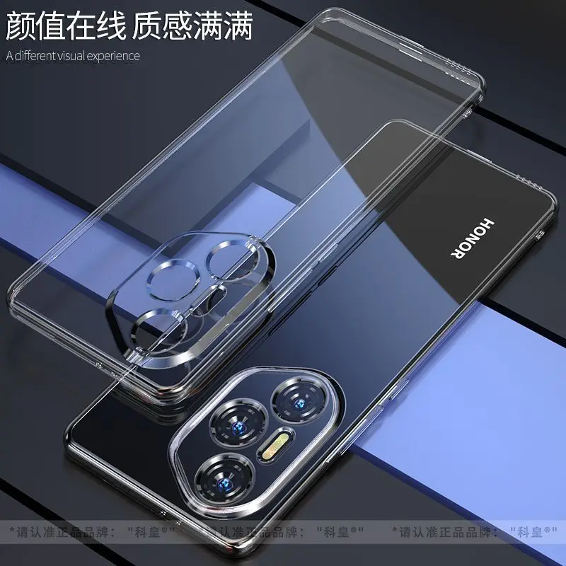 Luxury Transparent Electroplating Soft Silicone Shockproof Back Cover Case