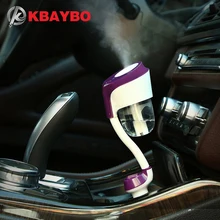 

KBAYBO Car Humidifier Air Purifier Aroma Diffuser Essential Oil with USB Charging Output Aromatherapy Mist Maker Gentle Fogger